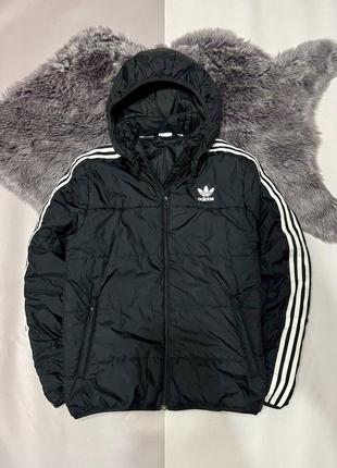 Зимняя куртка пуховик adidas originals c размер