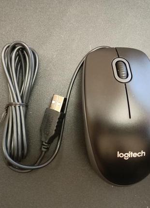 Мишка logitech b100 2