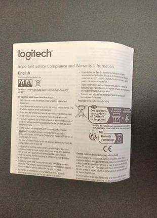 Мишка logitech b100 7