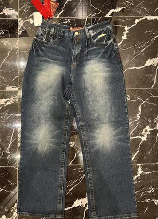 Джинсы широкие stash house