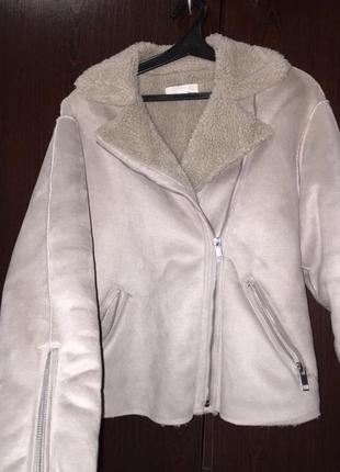 Дубленка h&m