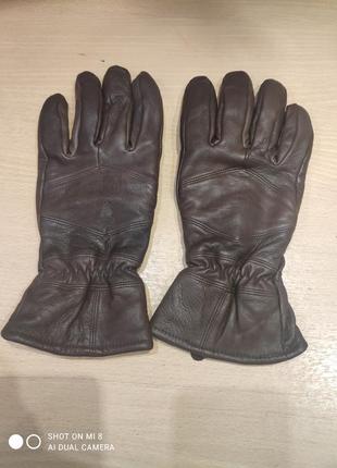 Кожаные перчатки l мужские перчатки