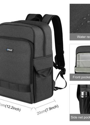Фоторюкзак, рюкзак puluz для фотоапаратів — (тип pu5017b)