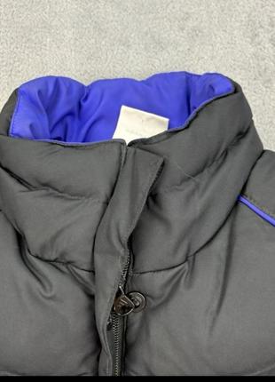 Adidas адидас пуховик дутый с принтом6 фото