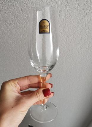 Кришталеві келихи/бокали для шампанського davinci crystal