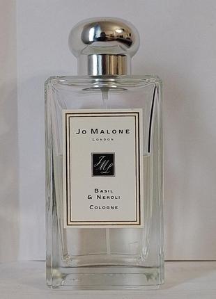 Jo malone basil & neroli, одеколон.