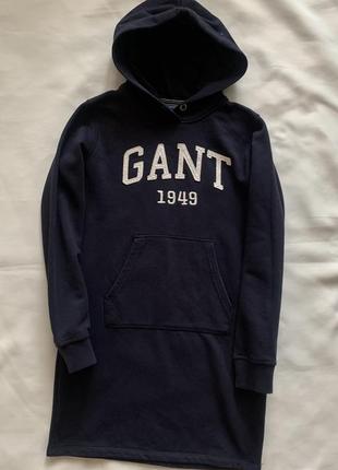 Платье худи gant на девочку 146-152 см