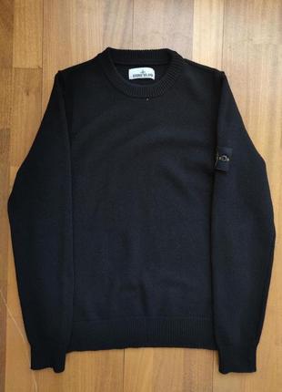 Stone island reverse lambswool sweatshirt, свитшот стон айленд