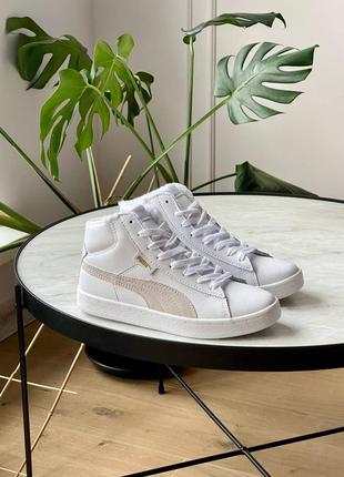 Puma corduroy mid white fur ❄️