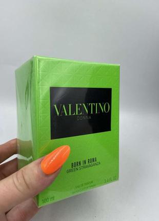 Valentino born in Tee green stravaganza  парфюмированная вода 100 мл