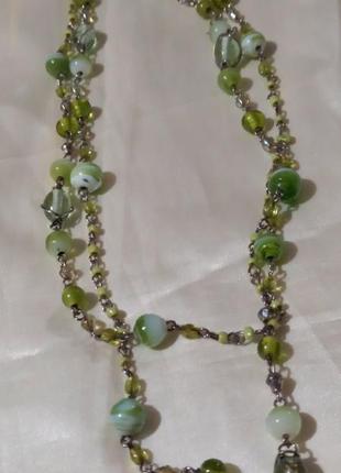 Художнє скло,вінтаж,намисто