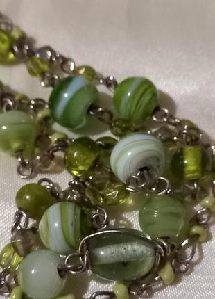 Художнє скло,вінтаж,намисто