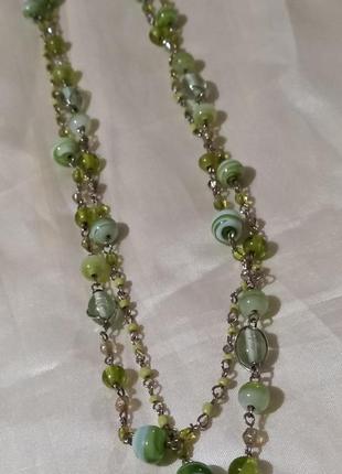 Художнє скло,вінтаж,намисто