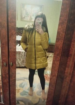 Зимова куртка пуховик
