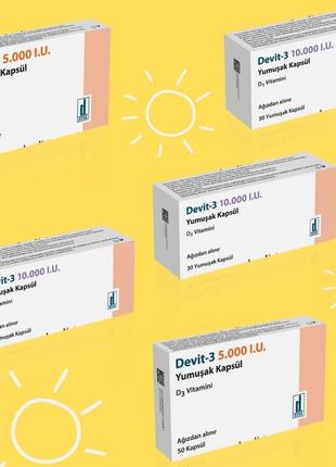 Devit - 3 в ампуле, производитель туречки.
