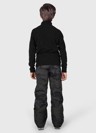 Brunotti burton гірськолижні штани для хлопчиків | камуфляжний сірий3 фото