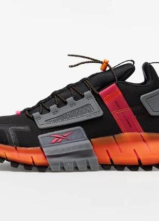 Reebok zig kinetica edge 'black/orange'