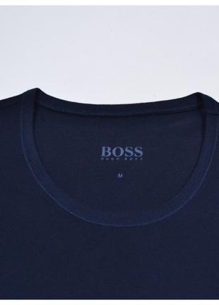 Hugo boss s/m* / легка темно синя базова футболка3 фото