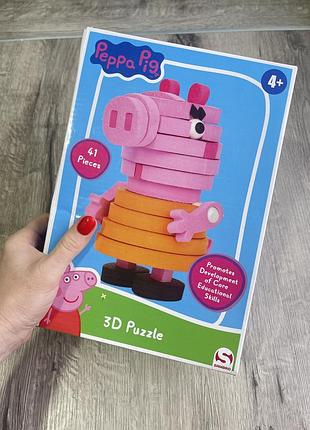 Набір 3д пазл, 3d пазл pepa pig , мама свинка, 4+