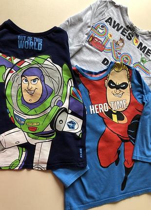Лонгслив мультики герои в масках история игрушек набор лонгсливов набор регланов