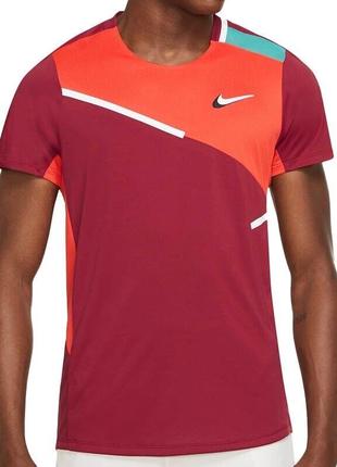 Оригинальная теннисная футболка nike court dri-fit slam top