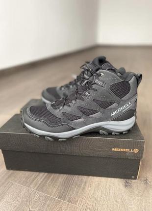 Ботинки кожаные оригинал merrell j036471рр.40,43,44,46