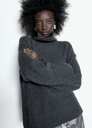 Светр з суміші вовни та кашеміру h&m premium selection 1253448005