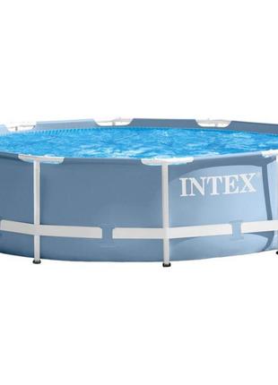 Бассейн каркасный intex 305х305х76 см разноцветный cl0047561