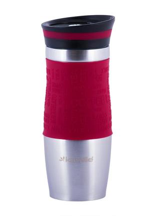 Термокухоль kamille 380 мл червоний cl0014535