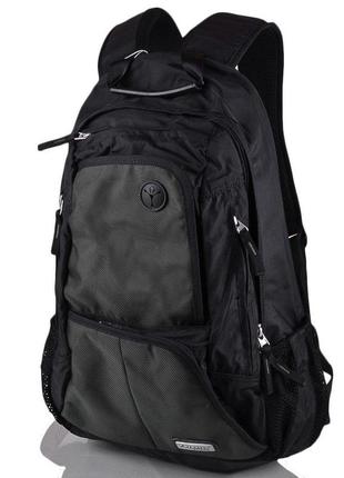 Чоловічий рюкзак onepolar 34х49х12 см чорний cl0094134
