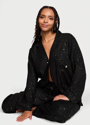 New!ідея подарунка піжама фланель шимер l низький зріст звичайний зріст вікторія сікрет оригінал
