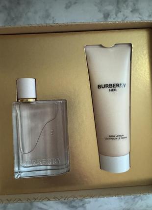 Набор burberry her 50ml