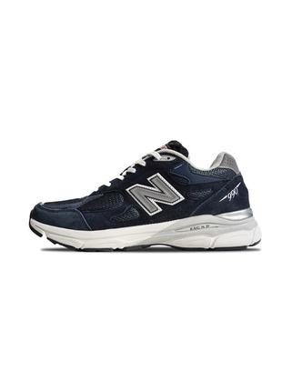 Кроссовки new balance 990  navy