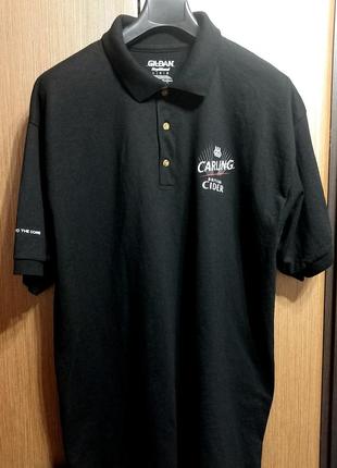Футболка поло gildan р.l,xl