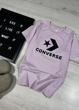 Футболка с лого converse