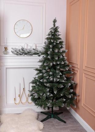 Елка искусственная принцесса 1.8 м с заснеженными кончиками