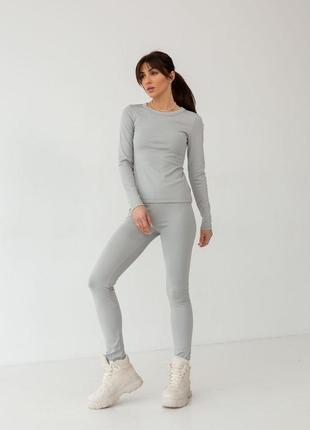 Термокомплект жіночий з мікродайвінгу на флісі