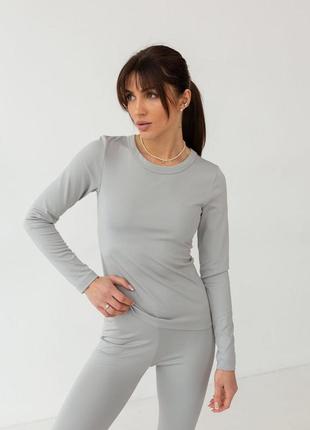 Термокомплект жіночий з мікродайвінгу на флісі2 фото