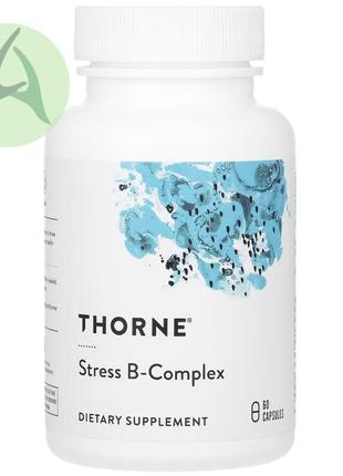Thorne, комплекс вітамінів групи b, проти стресу, 60 капсул