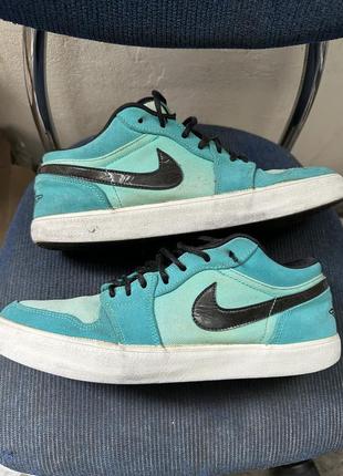 Nike air jordan 1 v2 low emerald green mint