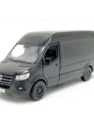 Модель автобус mercedes-benz 5'' kt5426w sprinter метал.інерц.відкр.4кол.кор./96/
