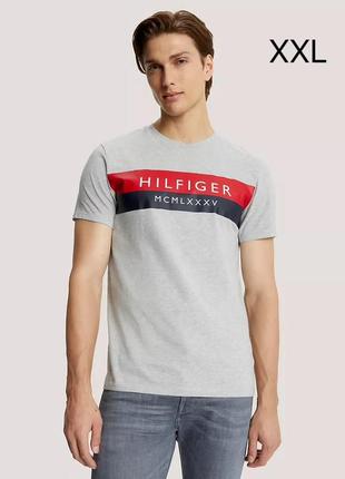 Футболка футболка мужская tommy hilfiger размер s, m, l, xxl