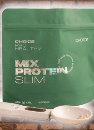 Чойс протеїновий жироспалюючий коктейль choice mix protein slim чойс коктейль для схуднення choice mix protein