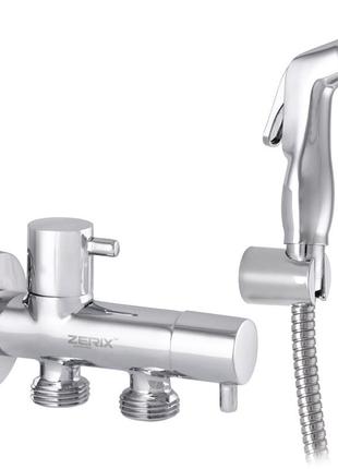 Монокран zerix lr5398-4 для гигиен. душа и бачка унитаза (ll1212)