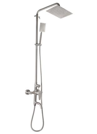 Душова колона зі змішувачем (нерж.сталь) haiba dax-009-j (hb2791)