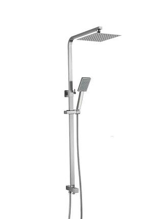 Душевая стойка универсальная lidz kubis 1120 на два потребителя ldkub1120nks46111 nickel