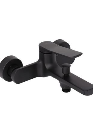 Смеситель для ванны qtap slavonice qtsla259blm45918 black matt