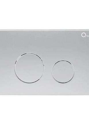 Панель смыва для унитаза qtap nest qt0111m11111sat