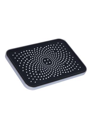 Лейка для верхнего душа qtap hlavova 260x180 мм прямоугольная qthla107crm45784 chrome/black