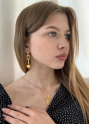 Tiffany тиффани стильная подвеска с кулоном / упакована в мешочек тиффани